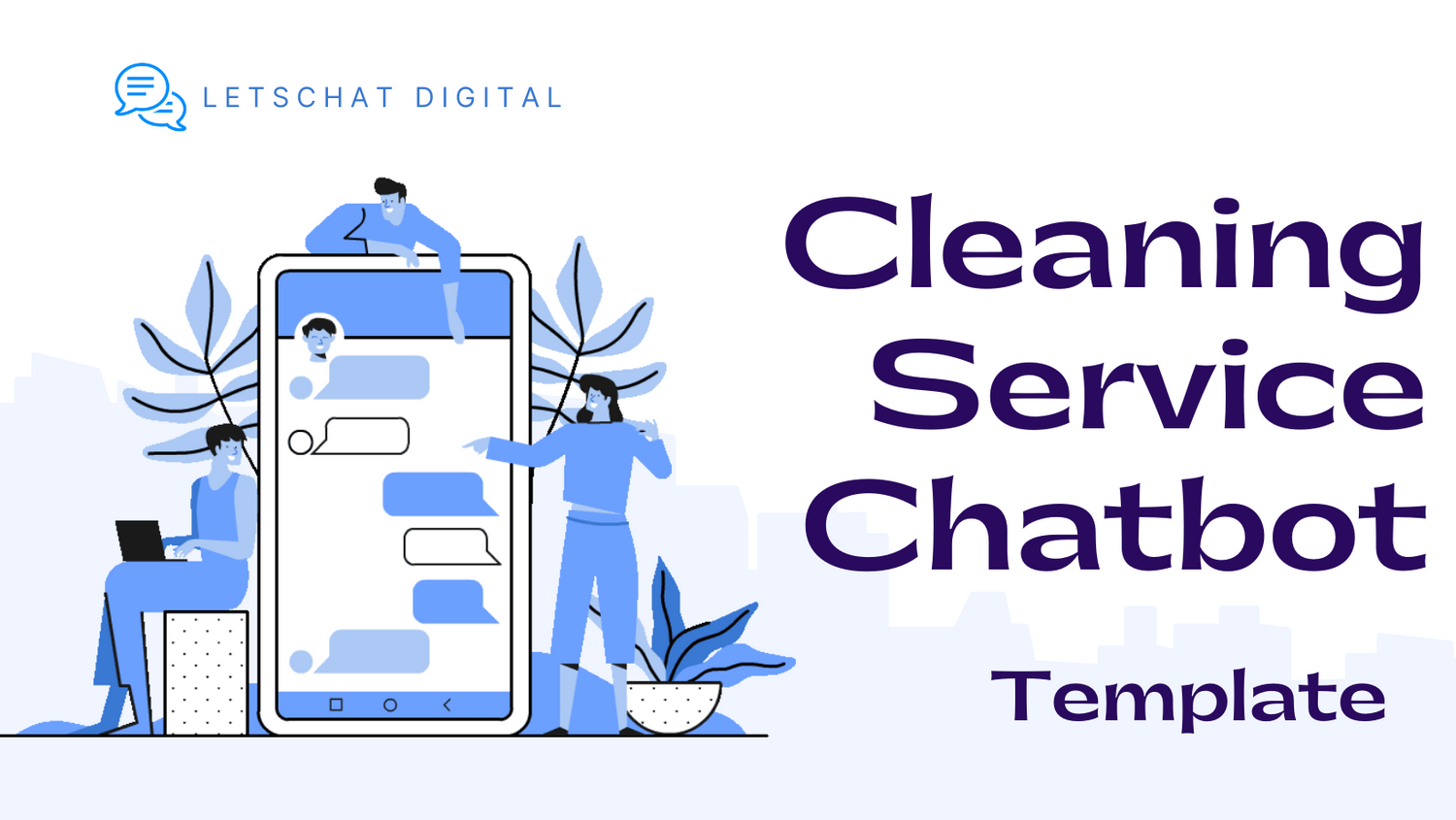 cleaning service chatbot template